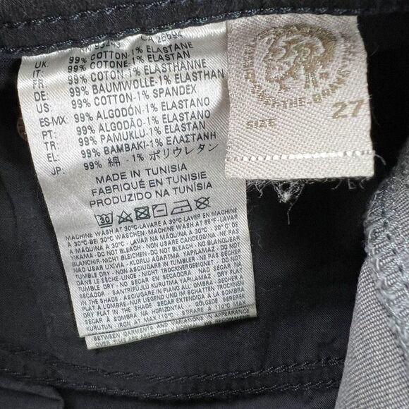 Diesel Safado 27x32 Regular Slim Straight Gray Wash RA468 Jeans Button Fly $208 - Picture 10 of 12